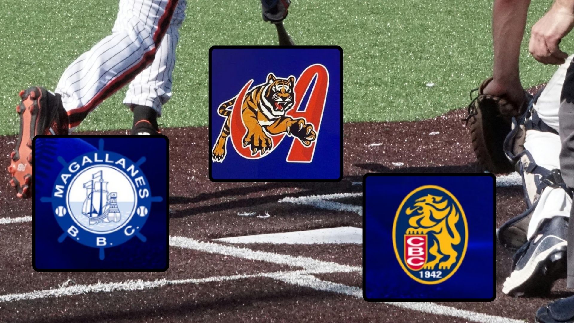 Partido de béisbol / Logos de equipos de la LVBP - Fotos: Pexles / X