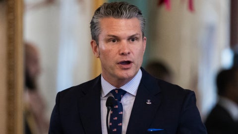 Secretario de Guerra de Estados Unidos, Pete Hegseth | Foto: EFE