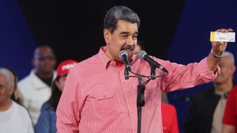 Nicolás Maduro, líder del régimen de Venezuela (EFE)