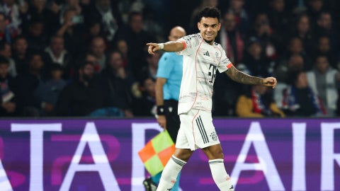 Luis Díaz en el 11 ideal de la fecha 12 de la Bundesliga - Foto: AFP