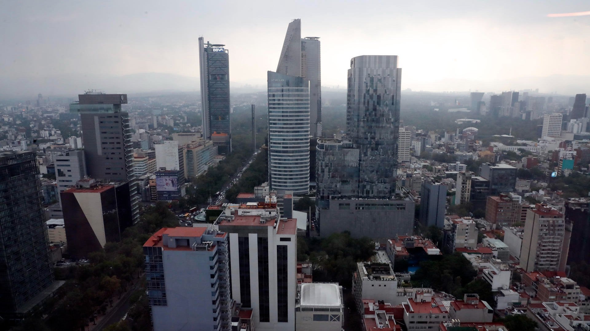Vista aérea de Ciudad de México - Foto: EFE