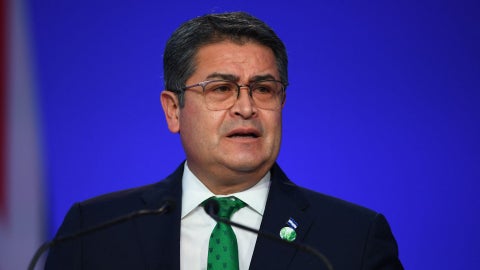 Juan Orlando Hernández, expresidente de Honduras (AFP)