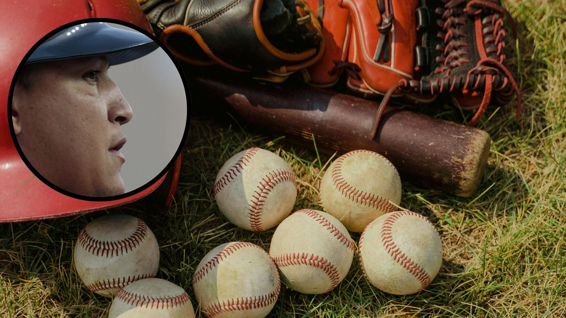 Miguel Cabrera, exbeisbolista venezolano / Guante, bate y pelotas de béisbol - Fotos: EFE / Pexels