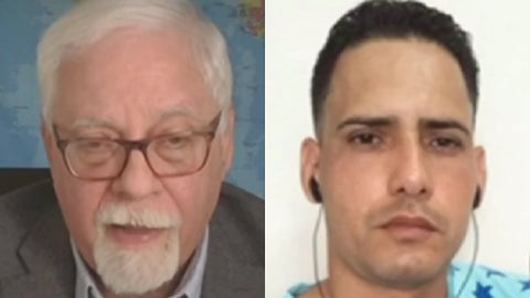 Rolando Cartaya, investigador de la Fundación para los Derechos Humanos en Cuba / Yosvany Rosell García, preso político cubano