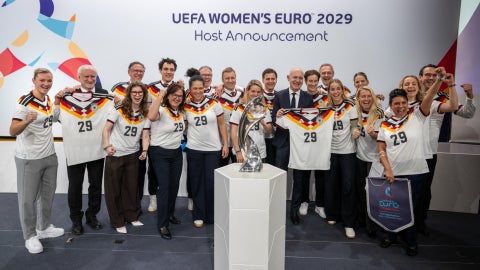 Alemania elegida sede de la Eurocopa femenina 2029 | Foto: EFE