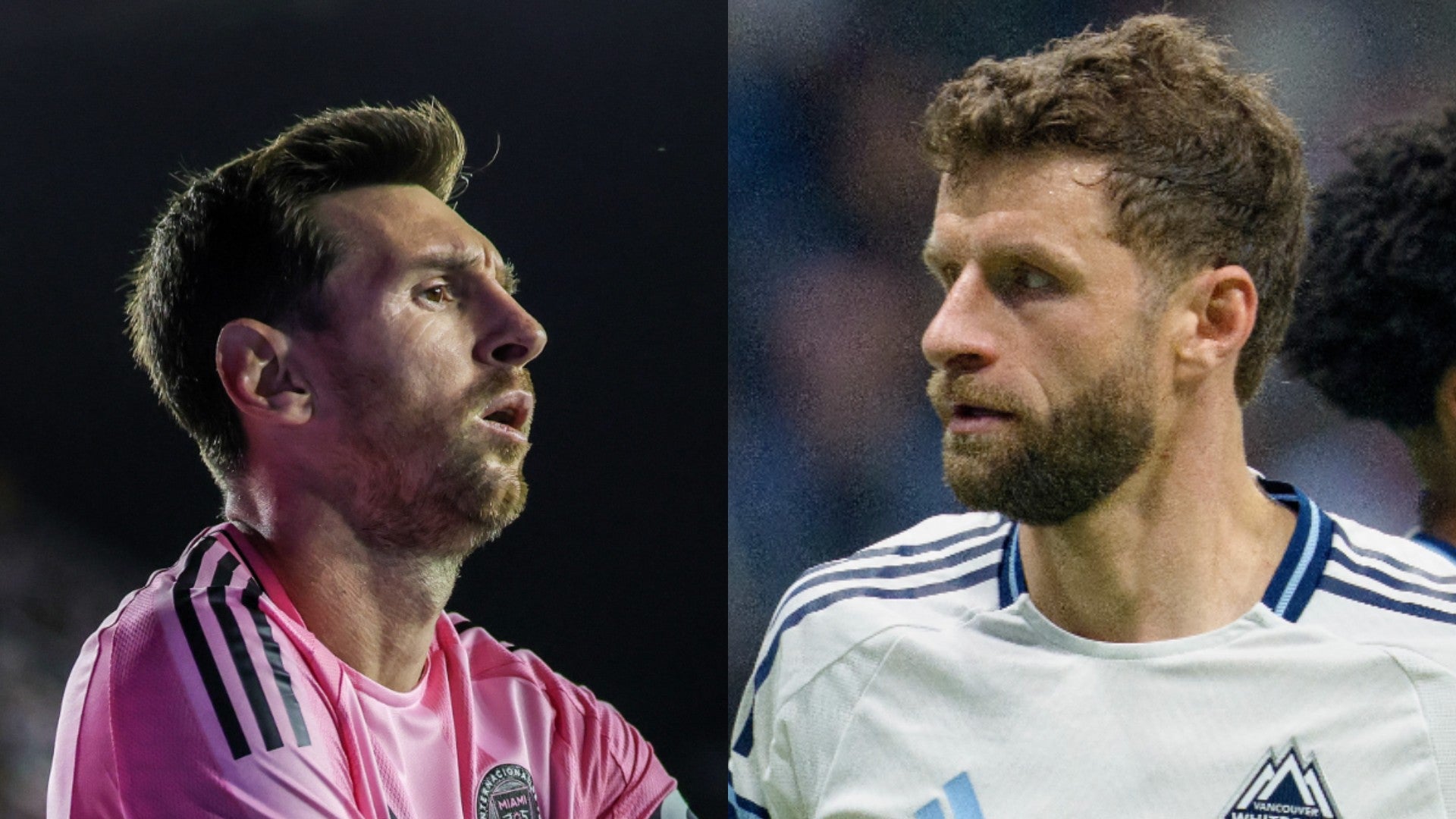 Futbolistas Lionel Messi y Thomas Müller - Fotos: EFE / AFP
