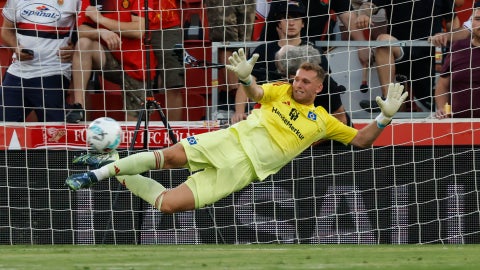 Daniel Peretz, arquero del Hamburgo / FOTO: EFE