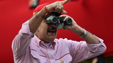 Nicolás Maduro, líder del régimen de Venezuela (AFP)