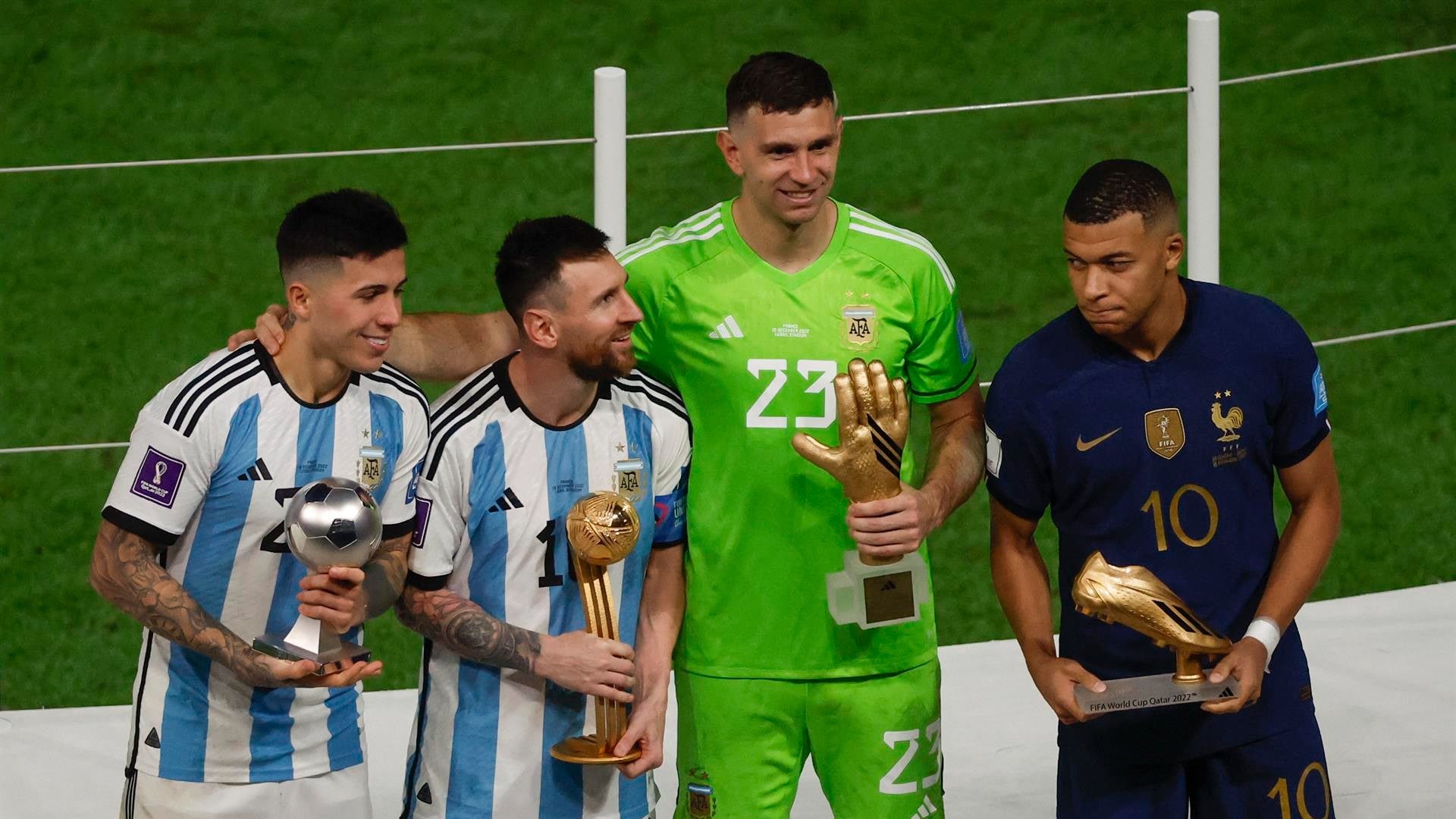 Mejores jugadores del Mundial 2022 - Foto: EFE
