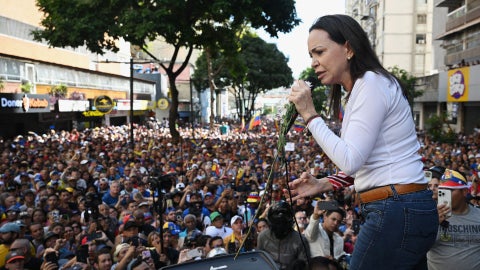 María Corina Machado (AFP)