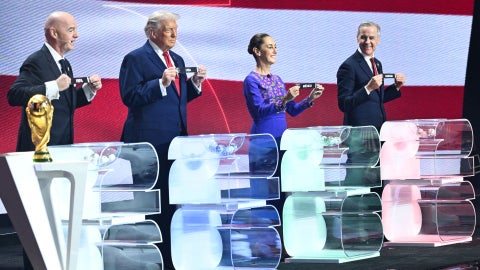 Sorteo del Mundial en Washington - Foto AFP