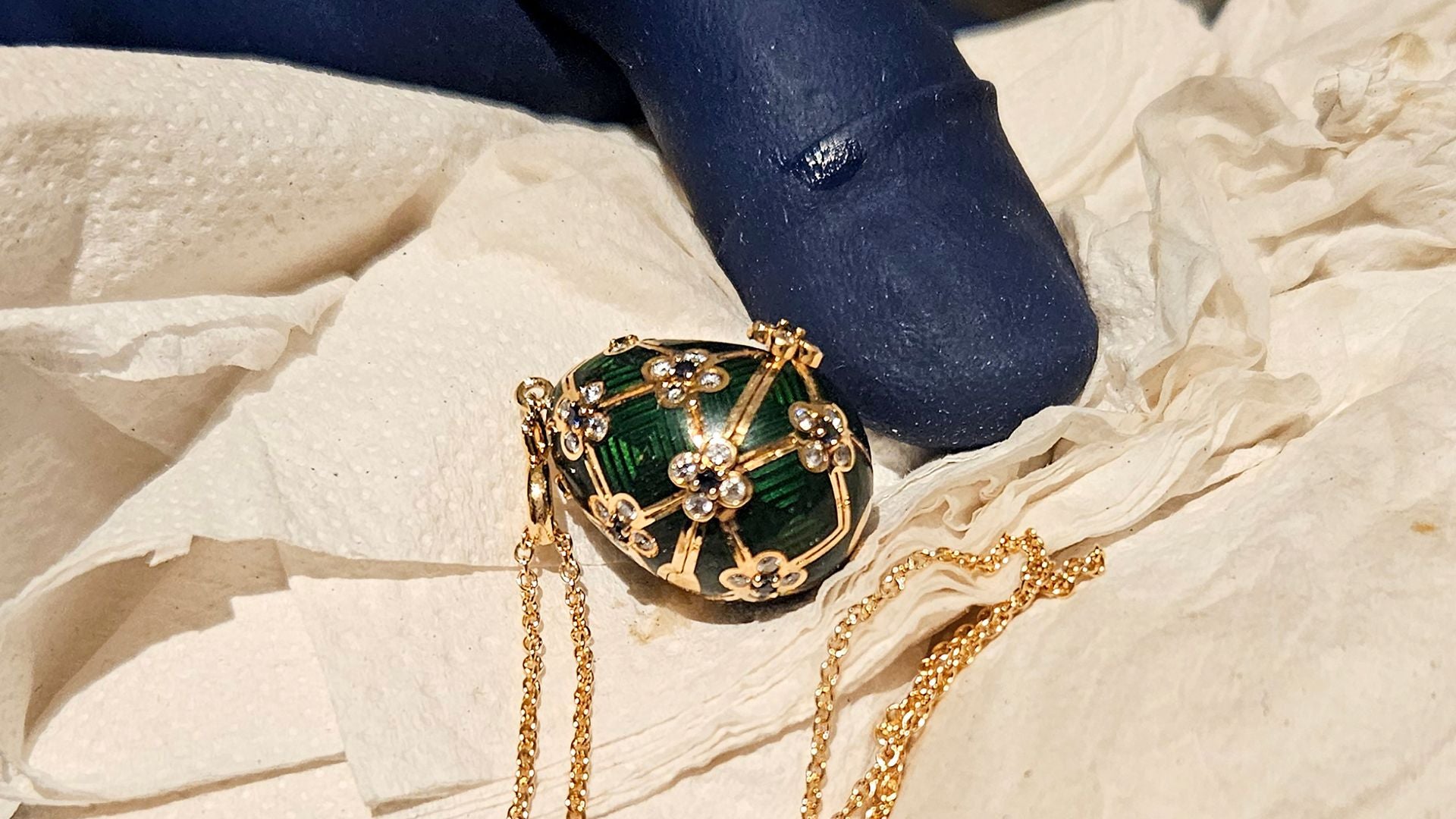 Huevo de Fabergé - Foto AFP