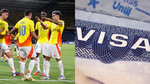 Selección Colombia en Elimiantorias Sudamericanas - Foto: EFE /Visa a EE. UU. - Foto: Canva