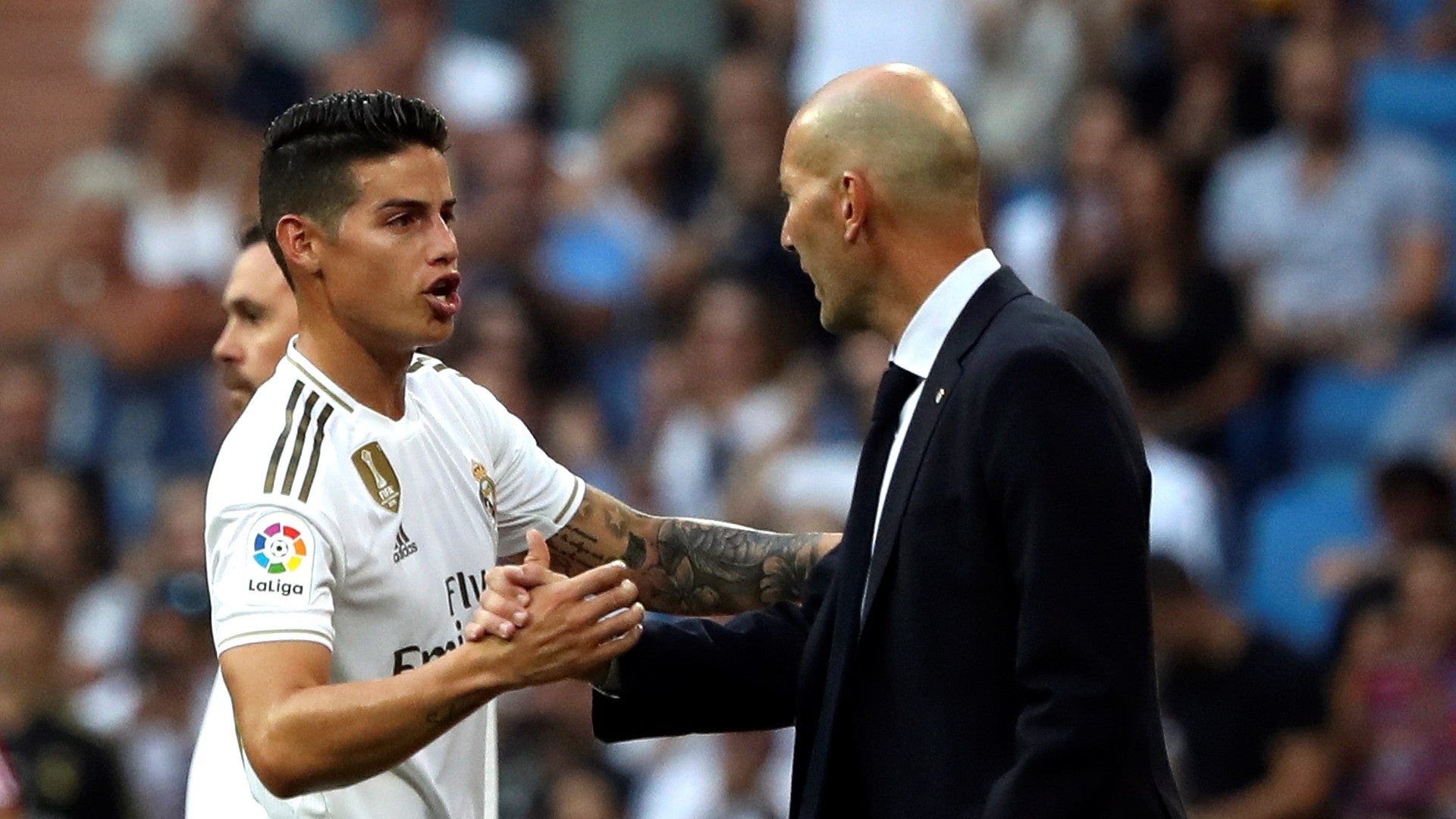 James Rodríguez, jugador de la selección Colombia - Foto: EFE