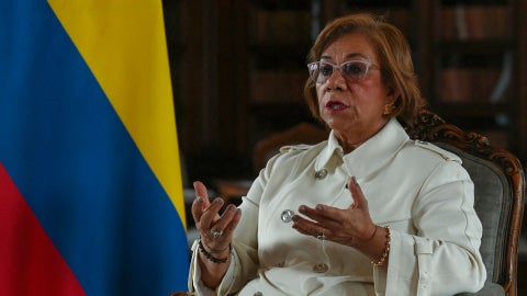 Canciller colombiana Rosa Villavicencio - Foto: AFP