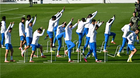 Entrenamiento Real Madrid - Foto AFP