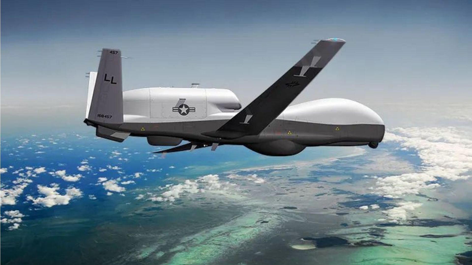 Foto Dron (UAS) MQ-4C Triton