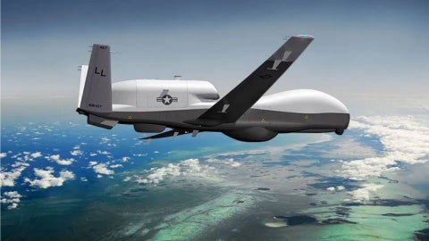 Foto Dron (UAS) MQ-4C Triton