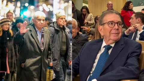 El presidente de Panamá, José Mulino, y el presidente legítimo de Venezuela, Edmundo González. (EFE)