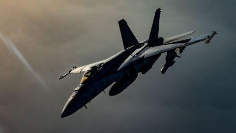Avión F-18 Super Hornet de Estados Unidos - Foto US Navy