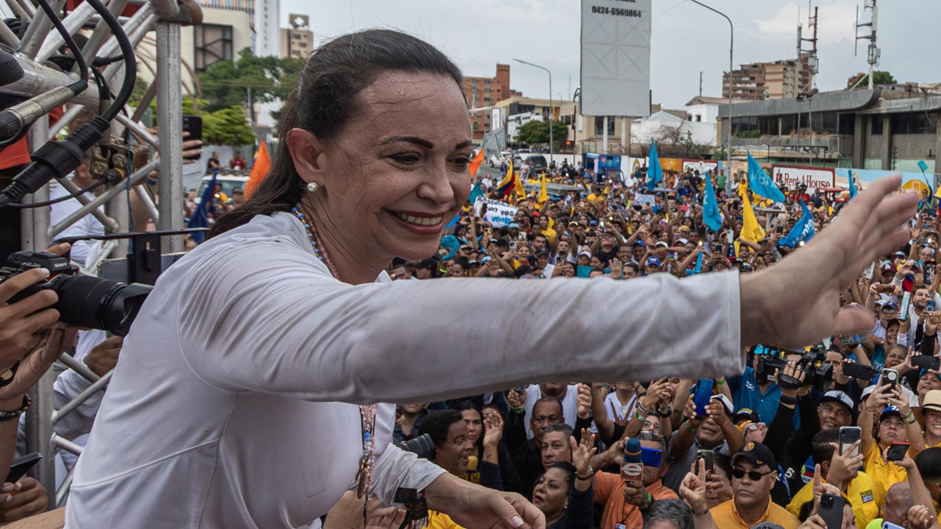 María Corina Machado, galardonada con el premio Nobel de la Paz - Foto: EFE