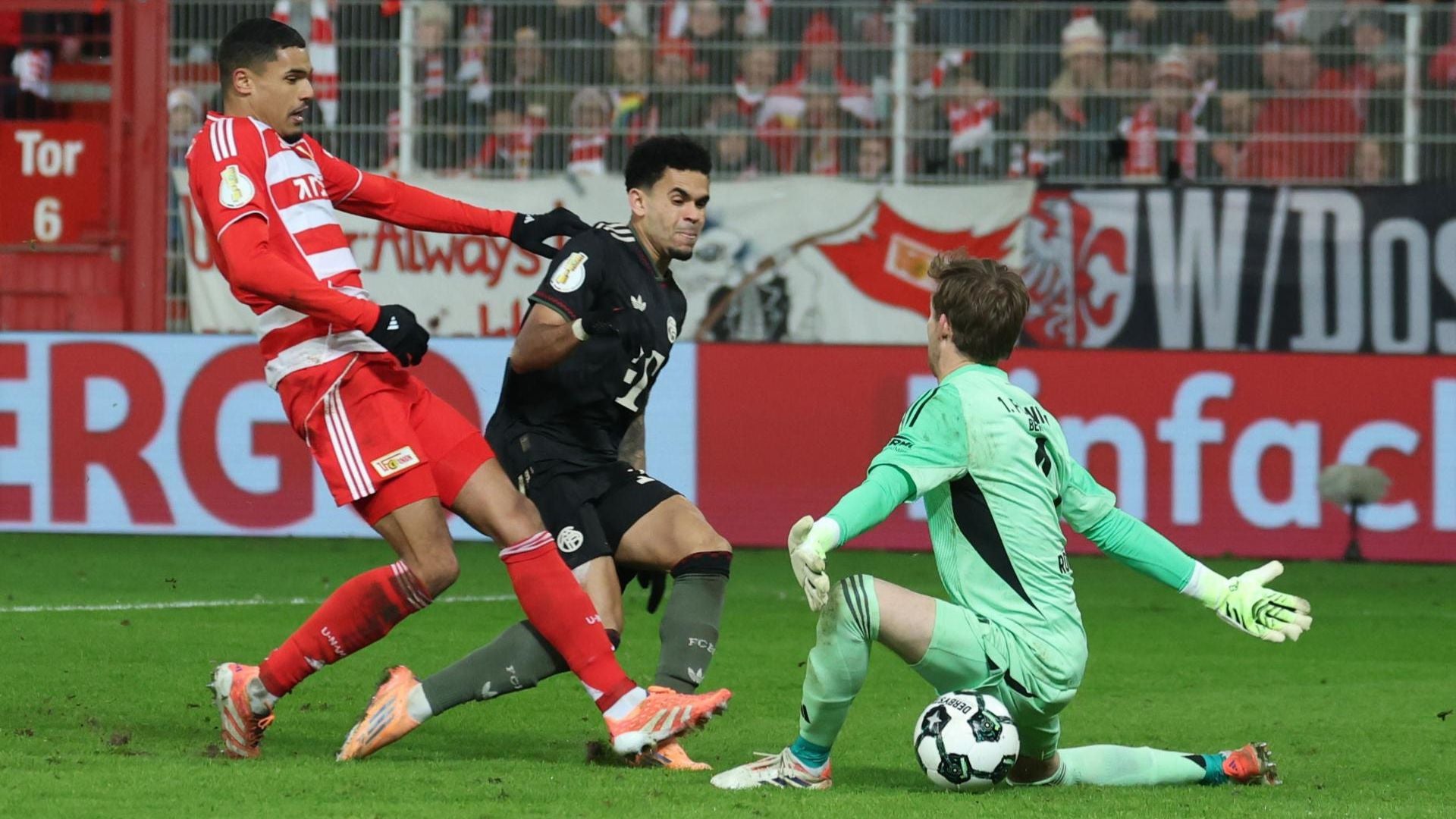 Luis Díaz en el juego del Bayern Múnich ante Unión Berlín - Foto: EFE
