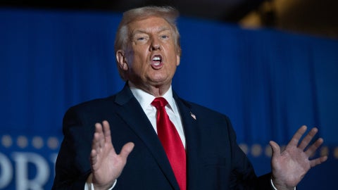 Donald Trump, presidente de Estados Unidos (AFP)