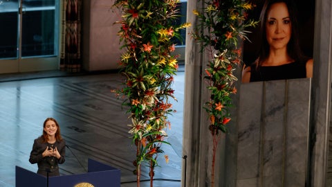 Ana Corina Sosa Machado - Foto AFP