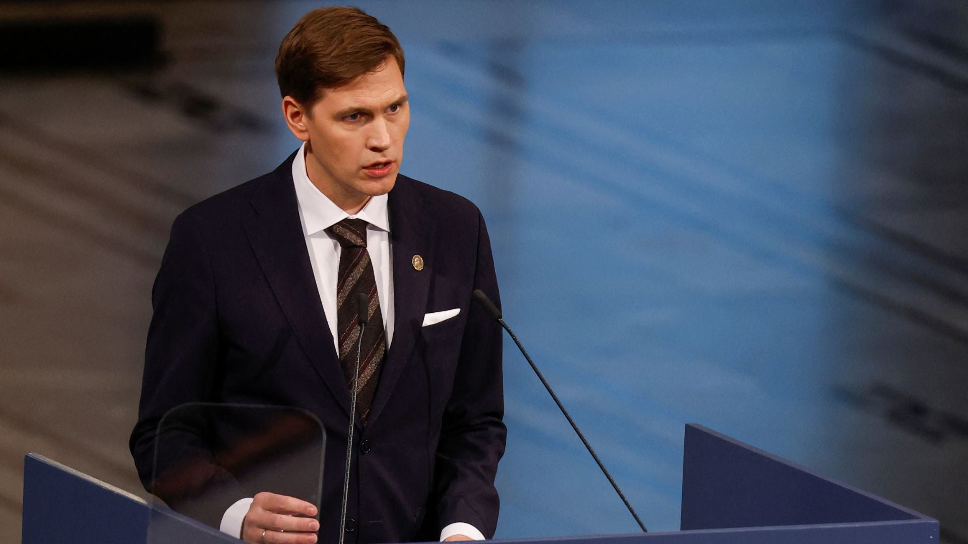Jorgen Watne Frydnes, presidente del Comité Noruego del Nobel - Foto AFP