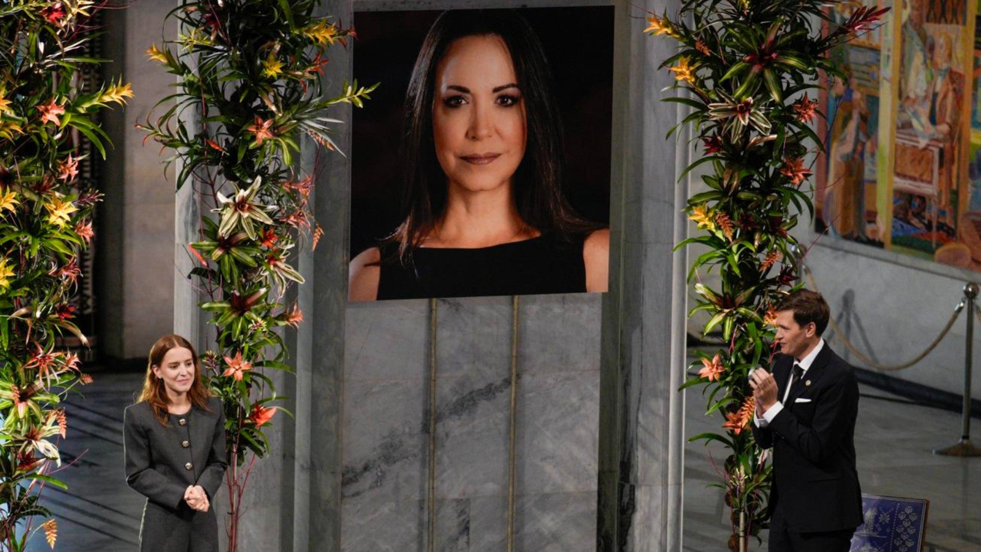 María Corina Machado, galardonada con el premio Nobel de la Paz - Foto: EFE