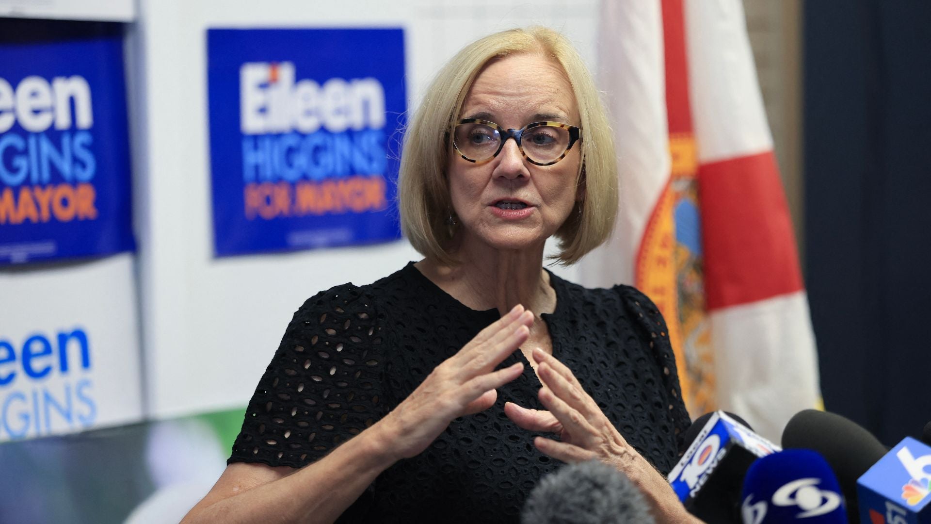 Eileen Higgins, alcaldesa electa de Miami (AFP)