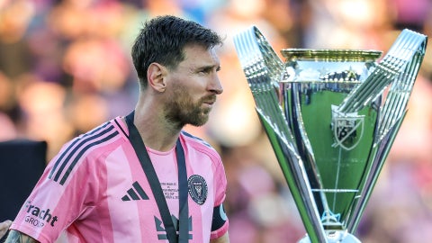 Lionel Messi, campeón de la MLS Cup - Foto: EFE