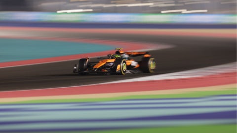Piloto de McLaren, Lando Norris de Britai, en el Gran Premio de F1 – Foto EFE