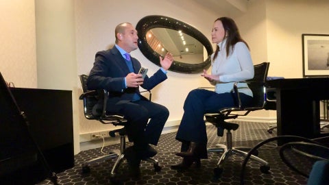 María Corina Machado, Premio Nobel de Paz 2025, concedió entrevista a NTN24 en Oslo, Noruega - Foto NTN24