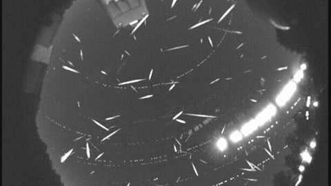 Lluvia de meteoritos | Foto NASA