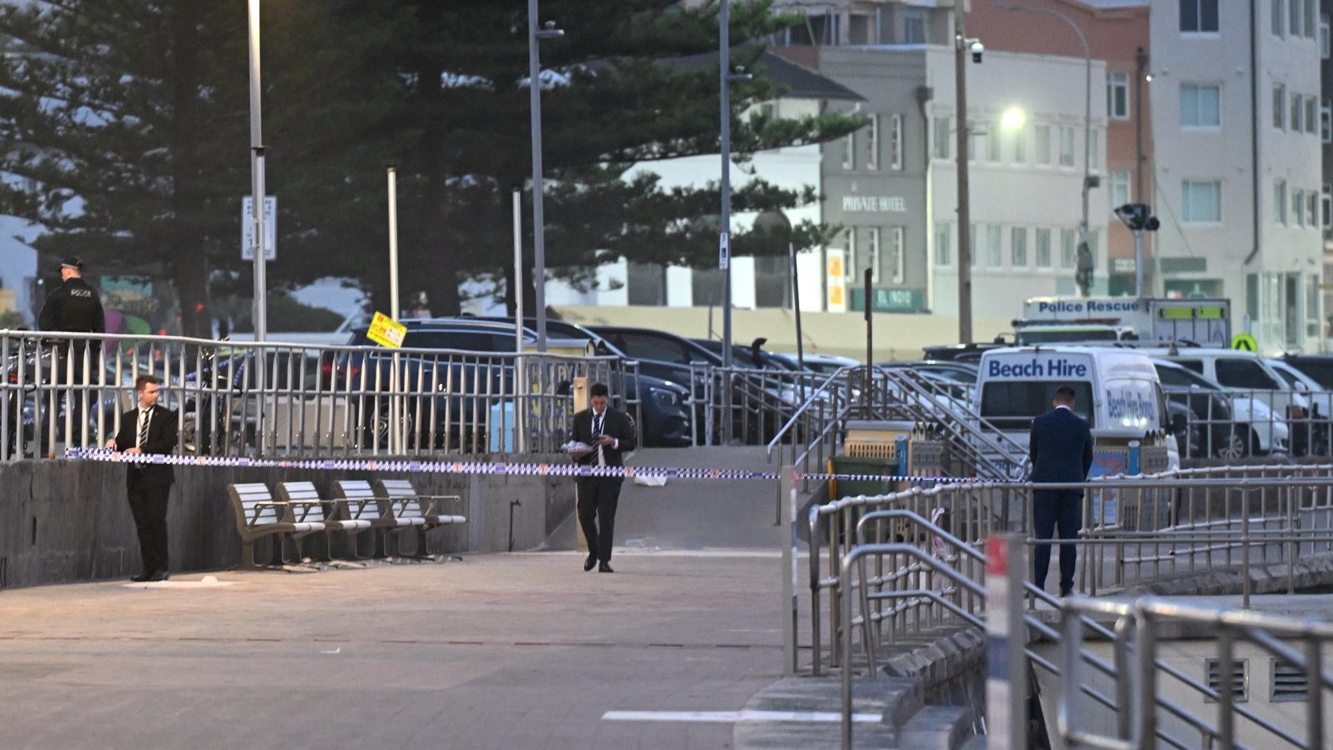 Tiroteo en una playa de Australia / FOTO: EFE