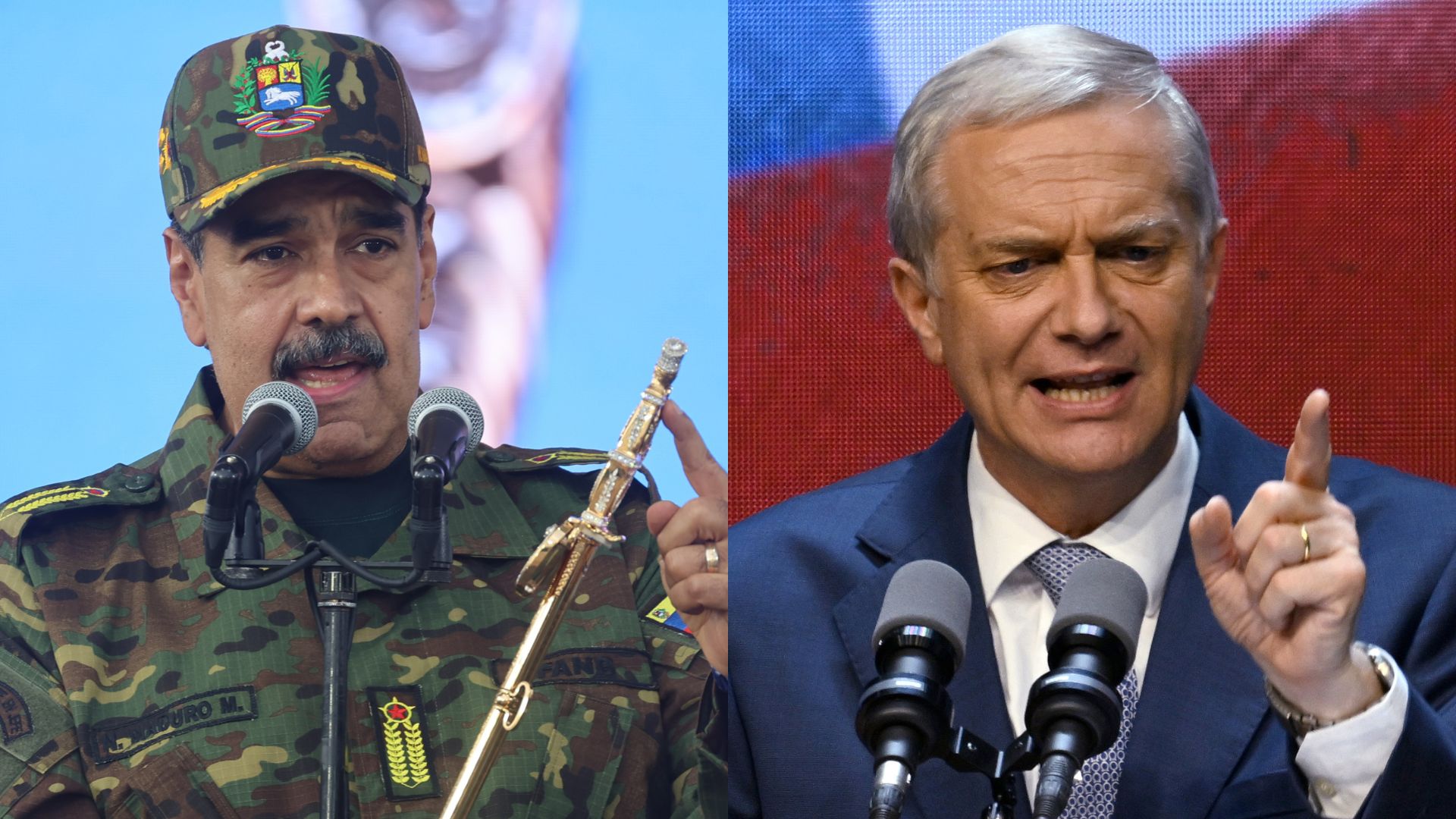 Nicolás Maduro - José Antonio Kast