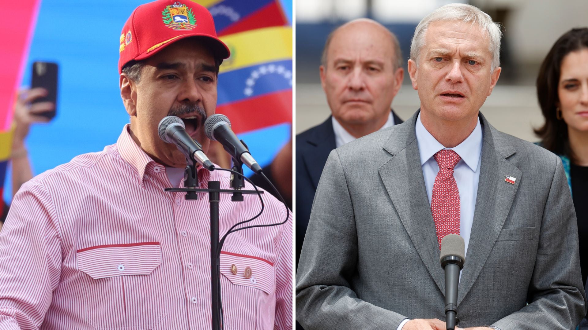 José Antonio Kast y Nicolás Maduro - EFE