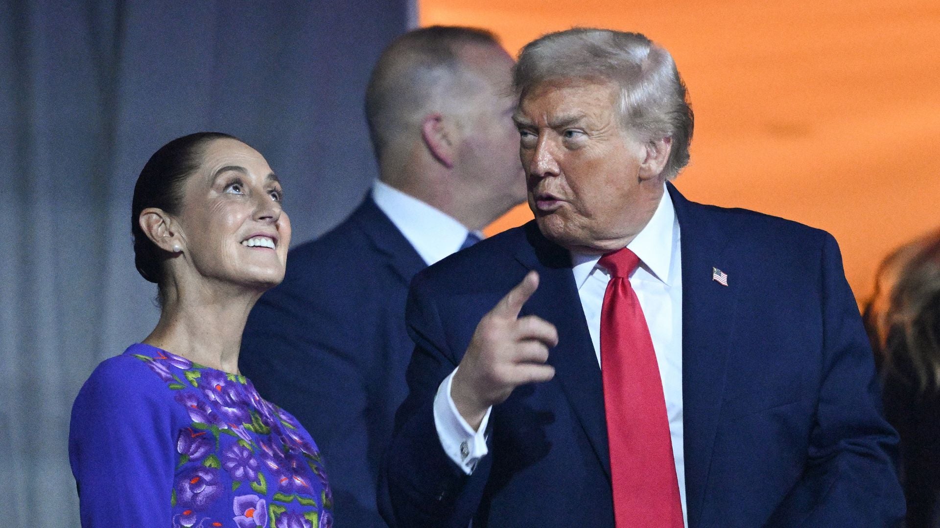 Claudia Sheinbaum y Donald Trump (AFP)