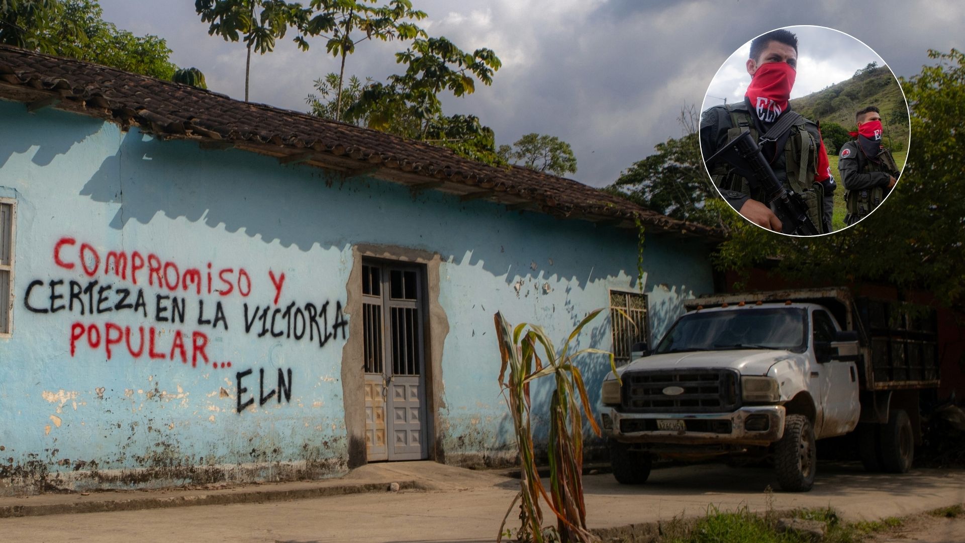 El ELN adelanta paro armado en varias regiones de Colombia - Fotos: EFE