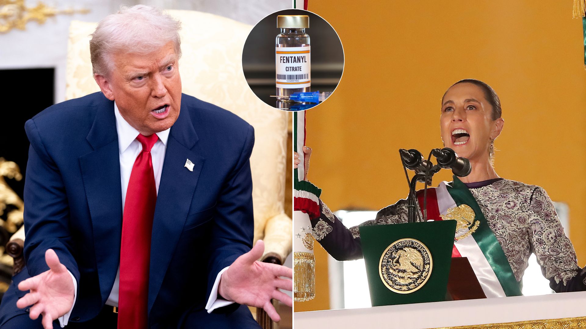 Donald Trump y Claudia Sheinbaum | Foto EFE