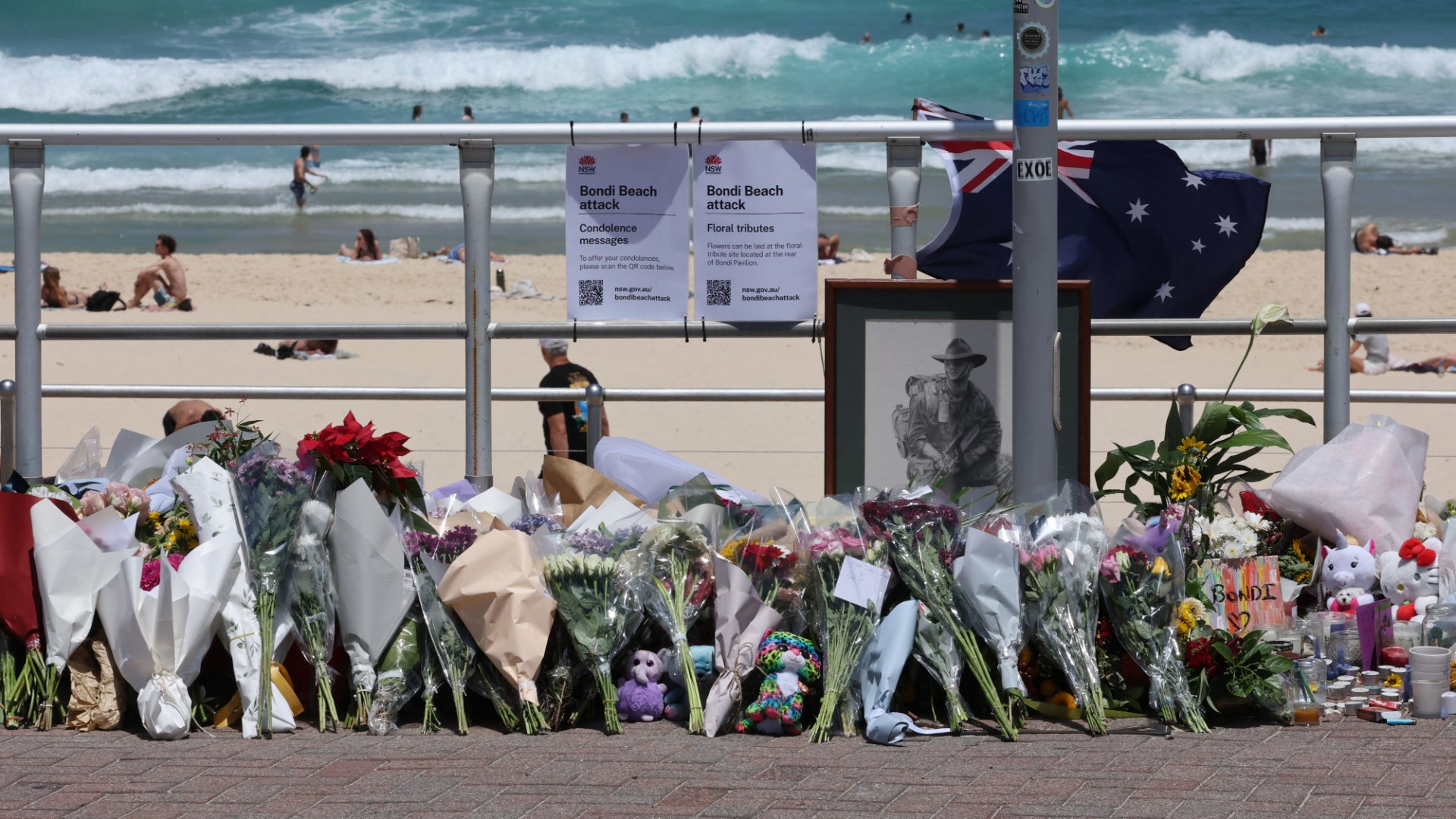 Homenaje a las víctimas del ataque en Australia | Foto: AFP