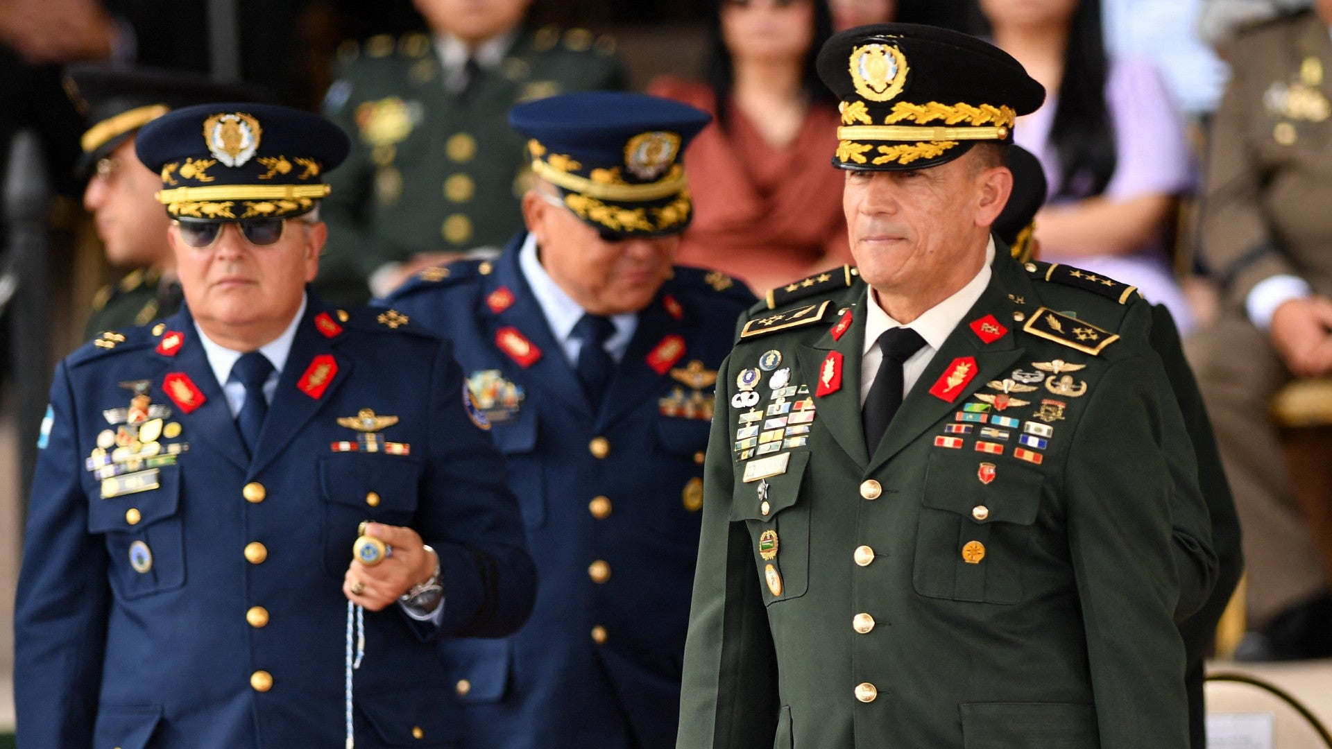 Alto mando militar de Honduras - Foto: AFP