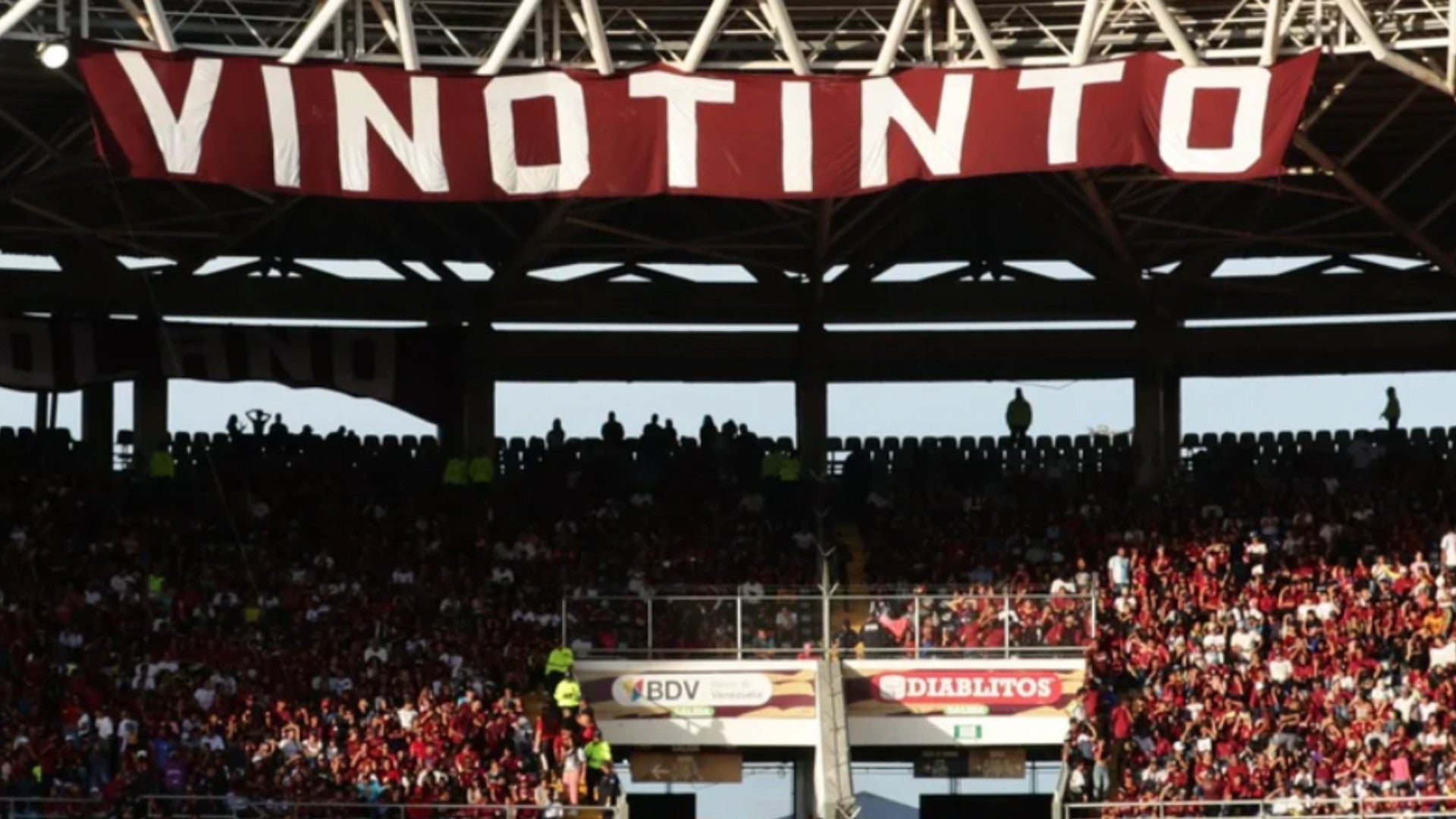 Fanáticos de la selección venezolana de fútbol - Foto: EFE