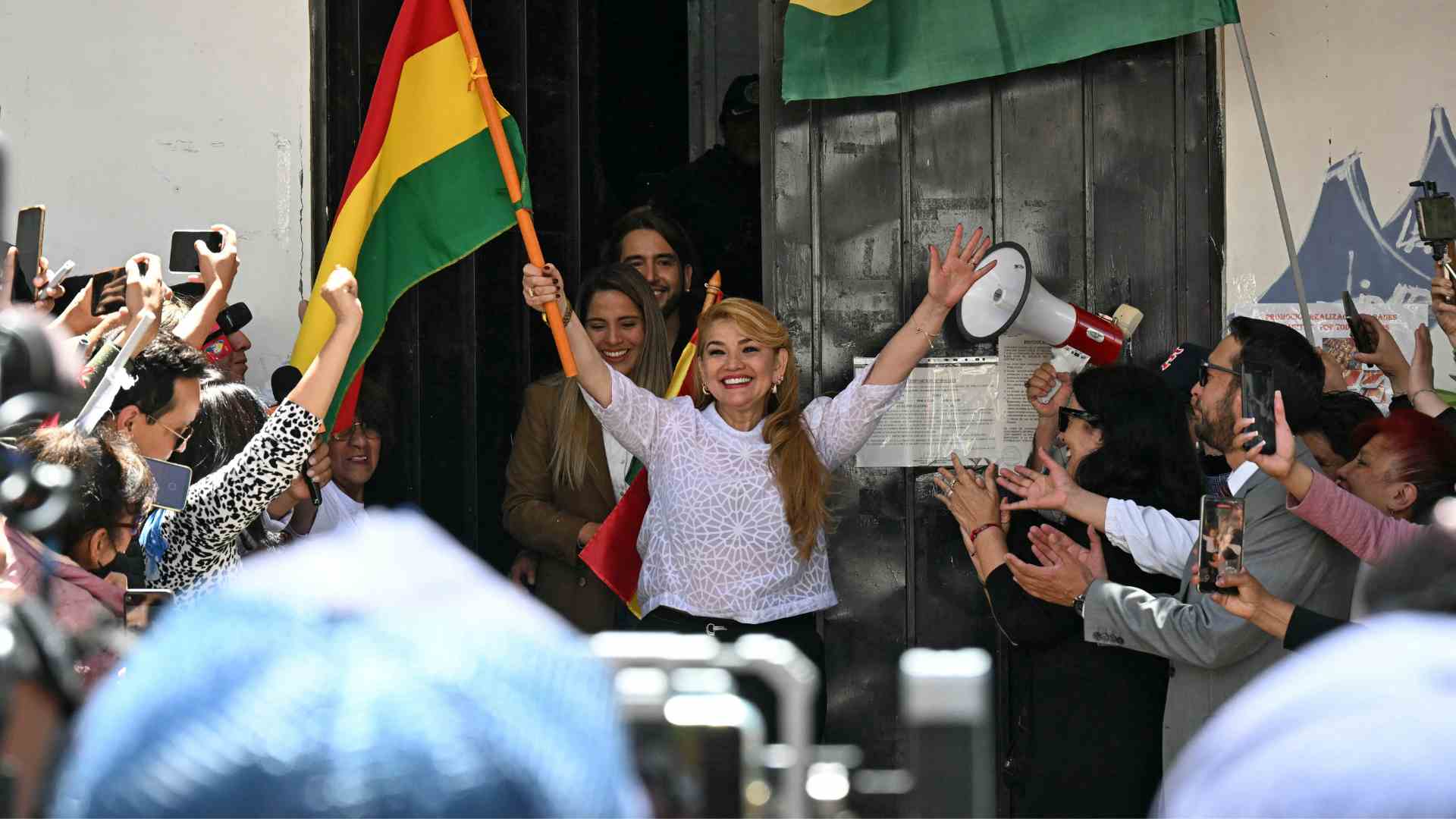 Expresidente interina de Bolivia Jeanine Áñez - AFP