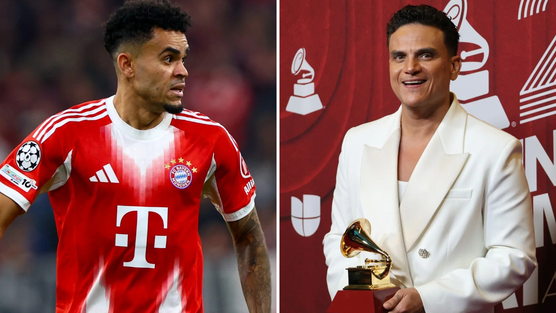 Luis Díaz y Silvestre Dangond | Foto: EFE