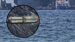 Imágenes de referencia del portaviones estadounidense Gerald R. Ford y el petrolero Skipper, recientemente incautado por EE. UU. - (EFE / X).