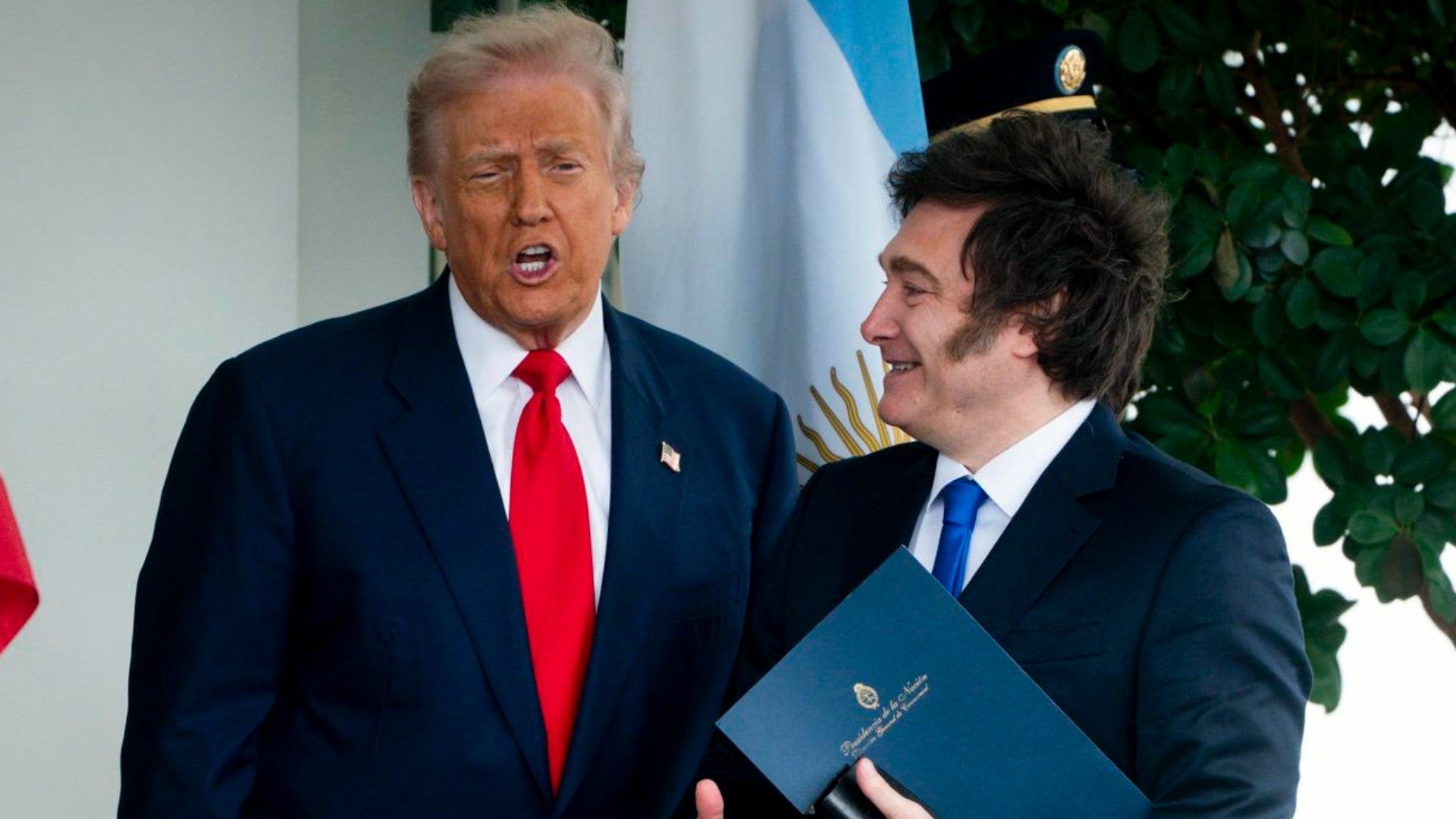 Donald Trump y Javier Milei / FOTO: EFE