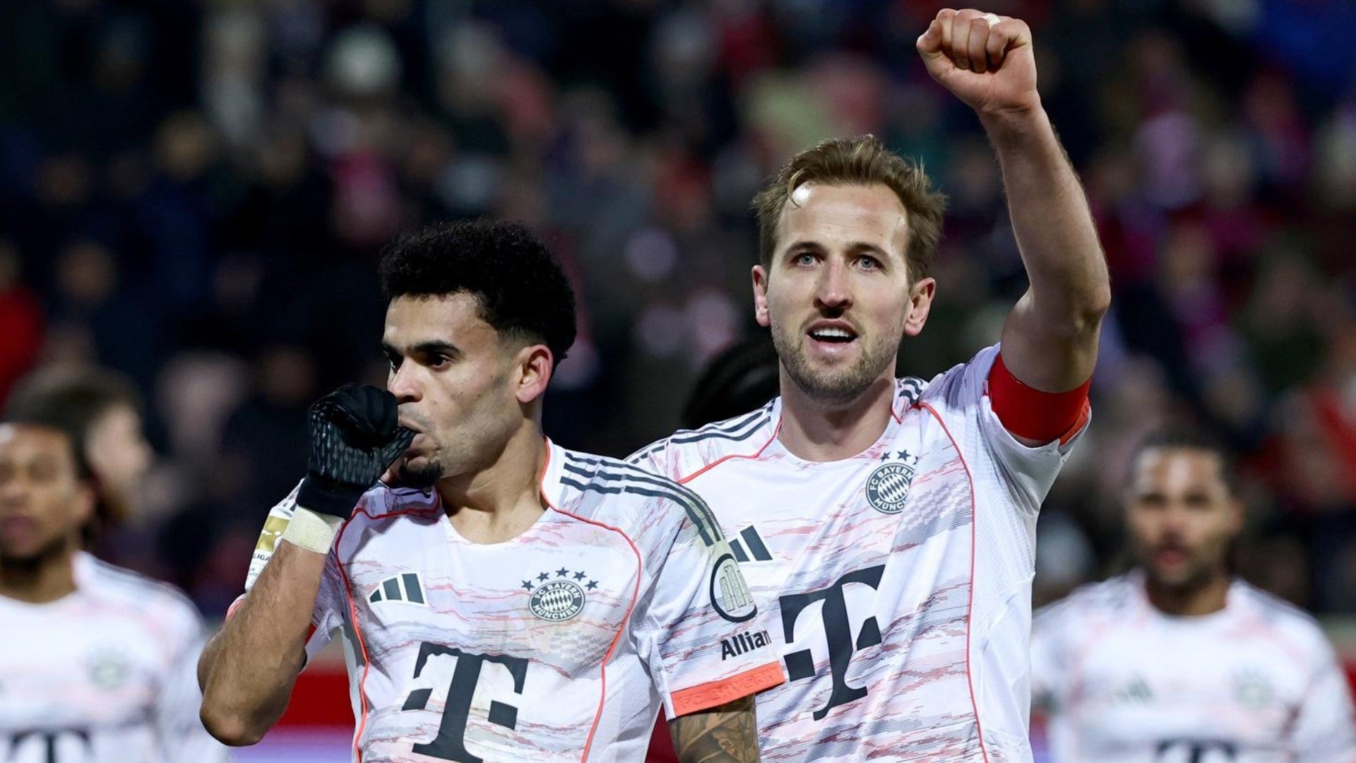 Luis Díaz y Harry Kane en el Bayern Munich / FOTO: EFE