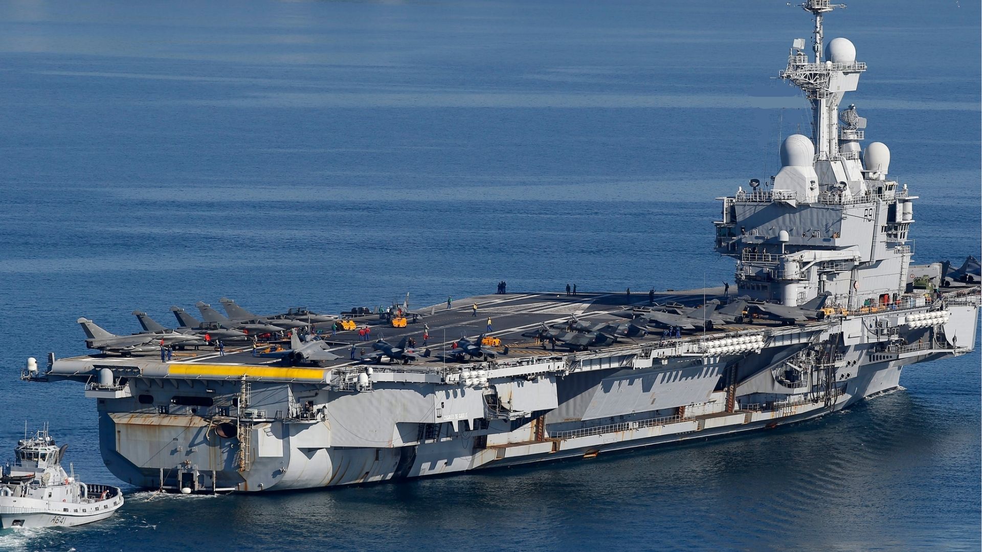 Portaviones Charles de Gaulle - Foto EFE